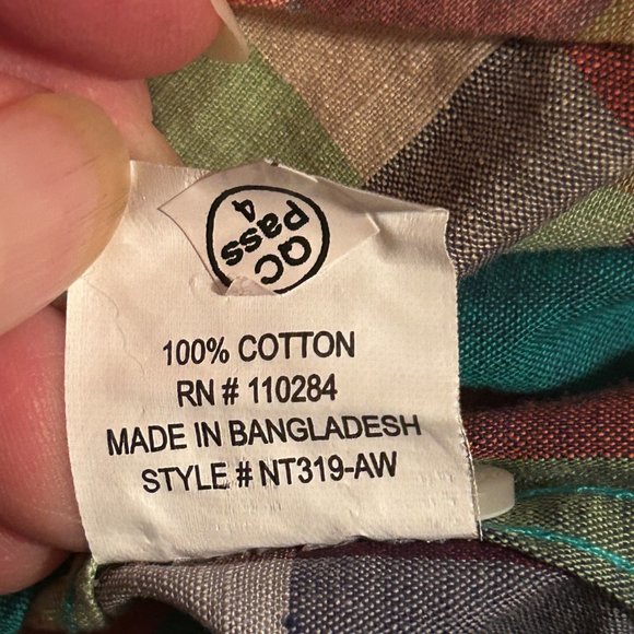 NWT Narragansett Traders Mens Plaid XL Shirt - Picture 9 of 11